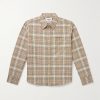 Birch Checked Cotton-Canvas Shirt