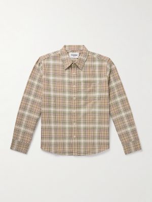 Birch Checked Cotton-Canvas Shirt Birch Checked Cotton-Canvas Shirt
