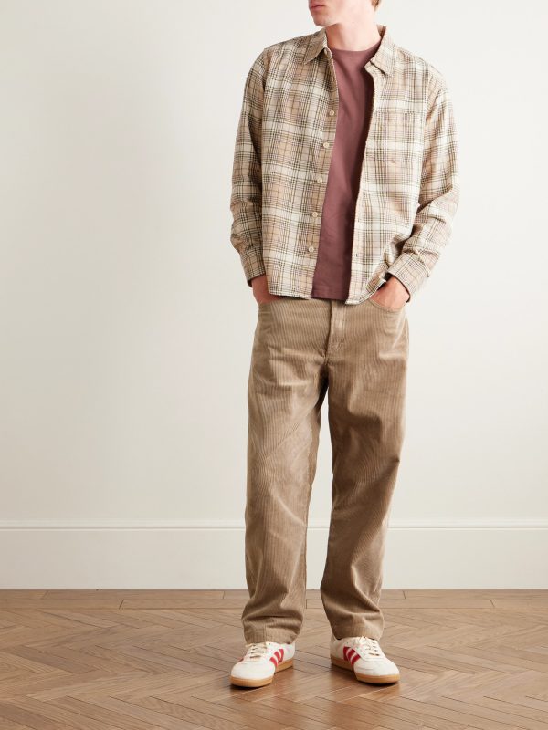 Birch Checked Cotton-Canvas Shirt - OU