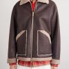 Shearling Aviator Jacket - FR Shearling Aviator Jacket - FR