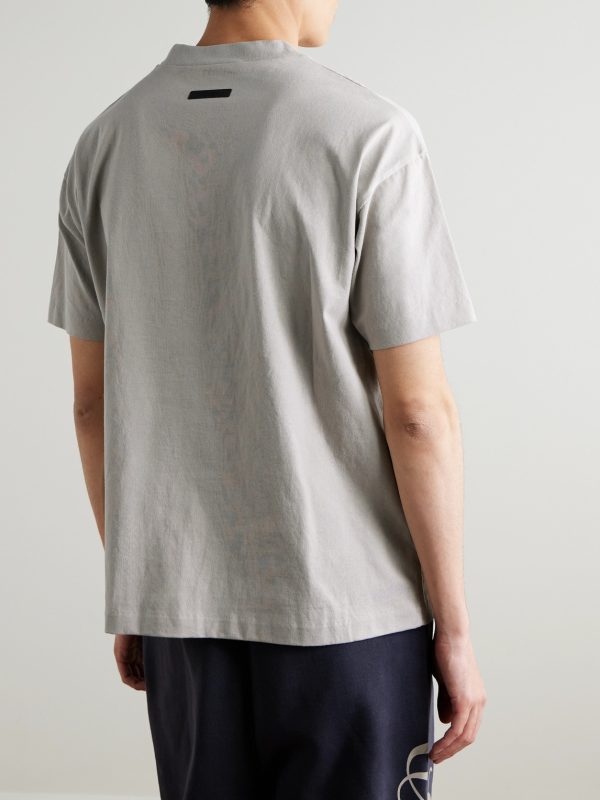 Logo-Print Cotton-Jersey T-Shirt - BK Logo-Print Cotton-Jersey T-Shirt - BK