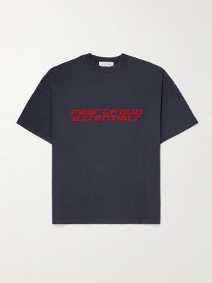 90s Oversized Logo-Print Cotton-Jersey T-Shirt