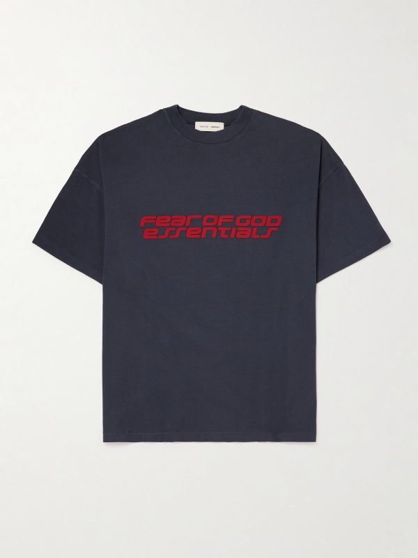 90s Oversized Logo-Print Cotton-Jersey T-Shirt