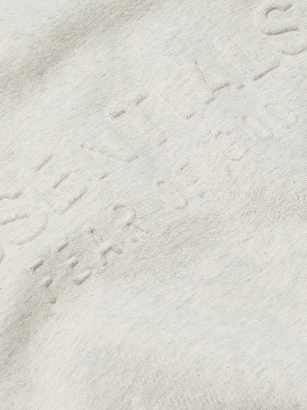 Logo-Embossed Cotton-Blend Jersey Sweatshirt - CU Logo-Embossed Cotton-Blend Jersey Sweatshirt - CU