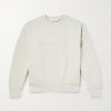 Logo-Embossed Cotton-Blend Jersey Sweatshirt Logo-Embossed Cotton-Blend Jersey Sweatshirt