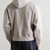 Logo-Print Cotton-Blend Jersey Hoodie - BK