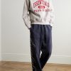 Logo-Print Cotton-Blend Jersey Hoodie - OU