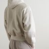 Logo-Embossed Cotton-Blend Jersey Hoodie - BK Logo-Embossed Cotton-Blend Jersey Hoodie - BK