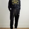 Logo-Print Cotton-Blend Jersey Hoodie - OU