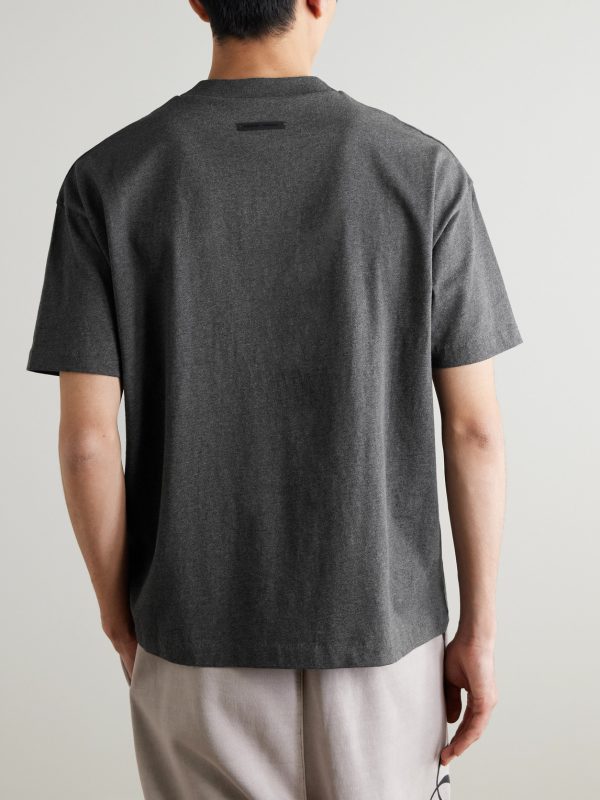 Logo-Print Cotton-Jersey T-Shirt - BK Logo-Print Cotton-Jersey T-Shirt - BK