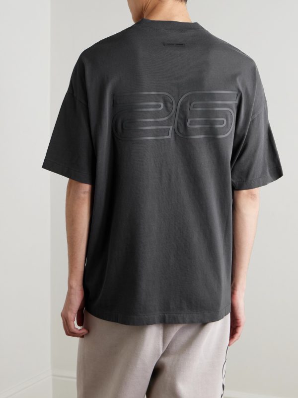 90s Oversized Logo-Print Cotton-Jersey T-Shirt - BK 90s Oversized Logo-Print Cotton-Jersey T-Shirt - BK