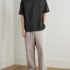 90s Oversized Logo-Print Cotton-Jersey T-Shirt - OU 90s Oversized Logo-Print Cotton-Jersey T-Shirt - OU