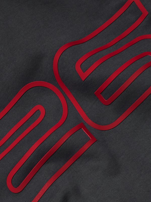 90s Logo-Print Cotton-Jersey Hoodie - CU