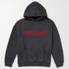 90s Logo-Print Cotton-Jersey Hoodie