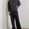 90s Logo-Print Cotton-Jersey Hoodie - OU
