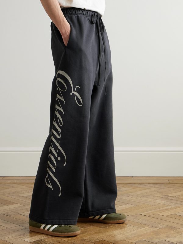 Logo-Print Cotton-Jersey Sweatpants - FR Logo-Print Cotton-Jersey Sweatpants - FR