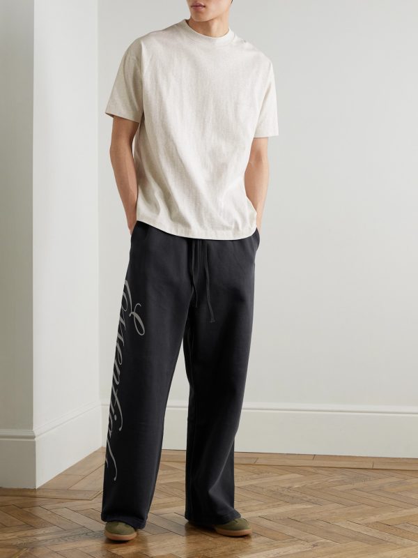 Logo-Print Cotton-Jersey Sweatpants - OU Logo-Print Cotton-Jersey Sweatpants - OU