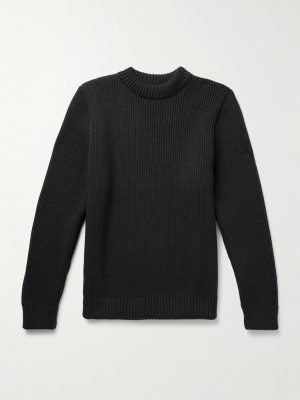 Felt-0 Ribbed Virgin Wool Sweater Felt-0 Ribbed Virgin Wool Sweater