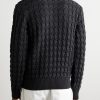 Stark Slim-Fit Cable-Knit Merino Wool Sweater - BK Stark Slim-Fit Cable-Knit Merino Wool Sweater - BK