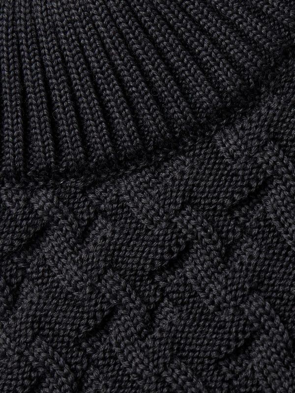 Stark Slim-Fit Cable-Knit Merino Wool Sweater - CU Stark Slim-Fit Cable-Knit Merino Wool Sweater - CU