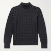Stark Slim-Fit Cable-Knit Merino Wool Sweater Stark Slim-Fit Cable-Knit Merino Wool Sweater