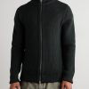 Virgin Wool Zip-Up Cardigan - FR Virgin Wool Zip-Up Cardigan - FR