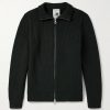 Virgin Wool Zip-Up Cardigan Virgin Wool Zip-Up Cardigan