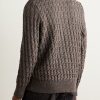 Stark Textured Virgin Wool Cardigan - BK Stark Textured Virgin Wool Cardigan - BK
