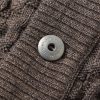 Stark Textured Virgin Wool Cardigan - CU Stark Textured Virgin Wool Cardigan - CU