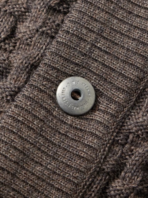 Stark Textured Virgin Wool Cardigan - CU Stark Textured Virgin Wool Cardigan - CU