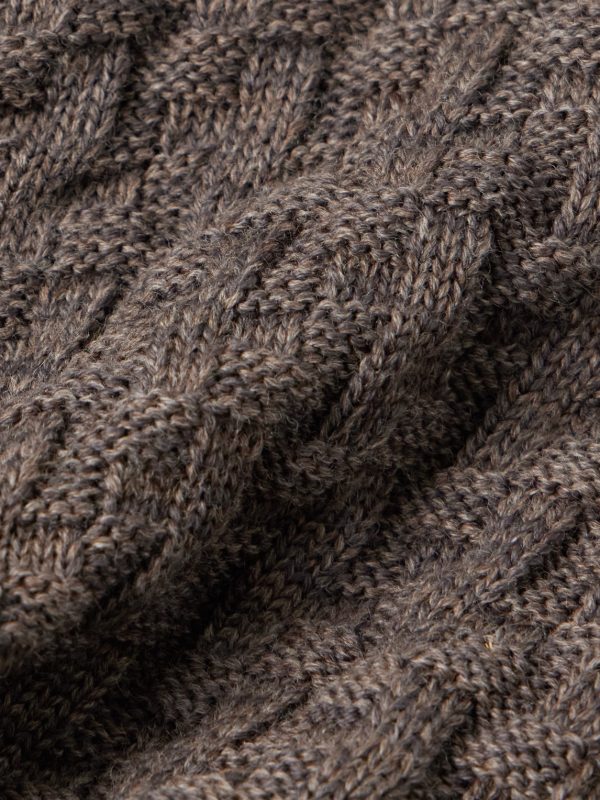Stark Textured Virgin Wool Cardigan - E1 Stark Textured Virgin Wool Cardigan - E1
