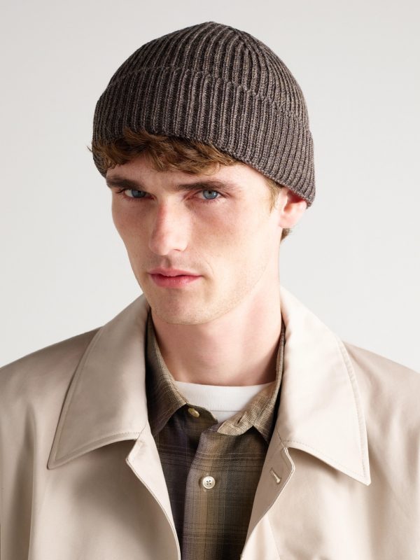 Fender Ribbed Virgin Wool Beanie - OU Fender Ribbed Virgin Wool Beanie - OU
