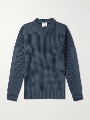 Robust Slim-Fit Ribbed Merino Wool Sweater