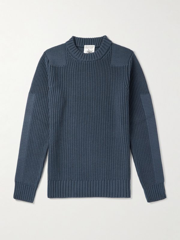 Robust Slim-Fit Ribbed Merino Wool Sweater Robust Slim-Fit Ribbed Merino Wool Sweater