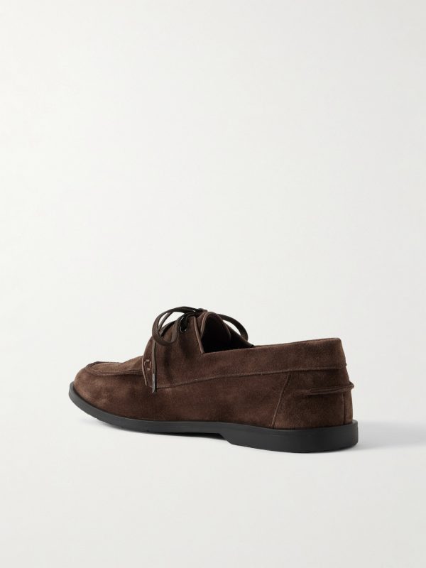 Devon Suede Boat Shoes - BK