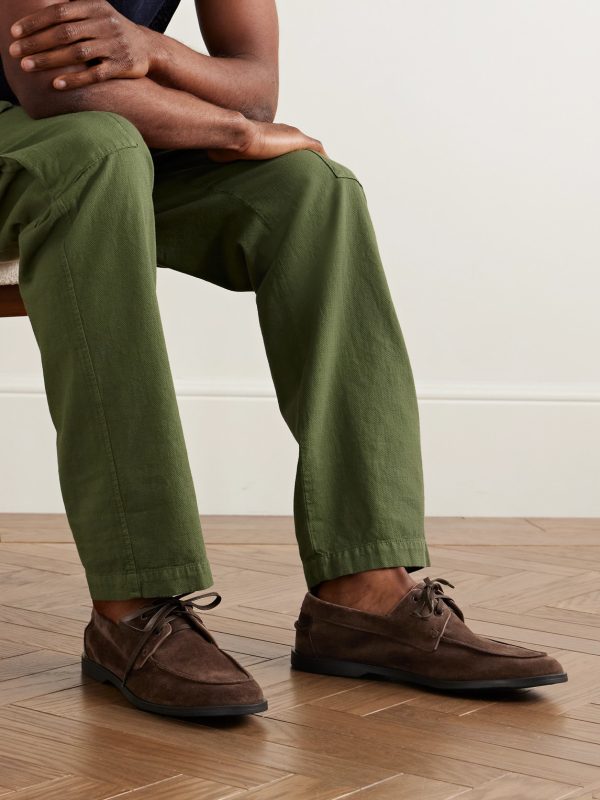 Devon Suede Boat Shoes - OU
