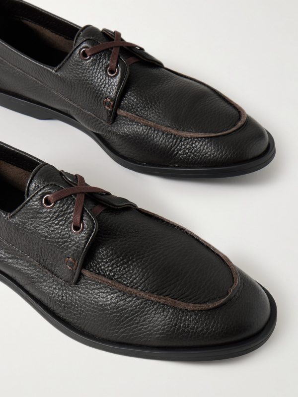 Devon Full-Grain Deerskin Boat Shoes - CU Devon Full-Grain Deerskin Boat Shoes - CU