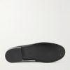 Triomphe Logo-Embellished Leather Loafers - E1 Triomphe Logo-Embellished Leather Loafers - E1