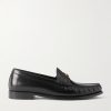 Triomphe Logo-Embellished Leather Loafers Triomphe Logo-Embellished Leather Loafers