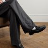 Triomphe Logo-Embellished Leather Loafers - OU Triomphe Logo-Embellished Leather Loafers - OU