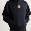 Logo-Embroidered Cotton-Jersey Hoodie - FR Logo-Embroidered Cotton-Jersey Hoodie - FR