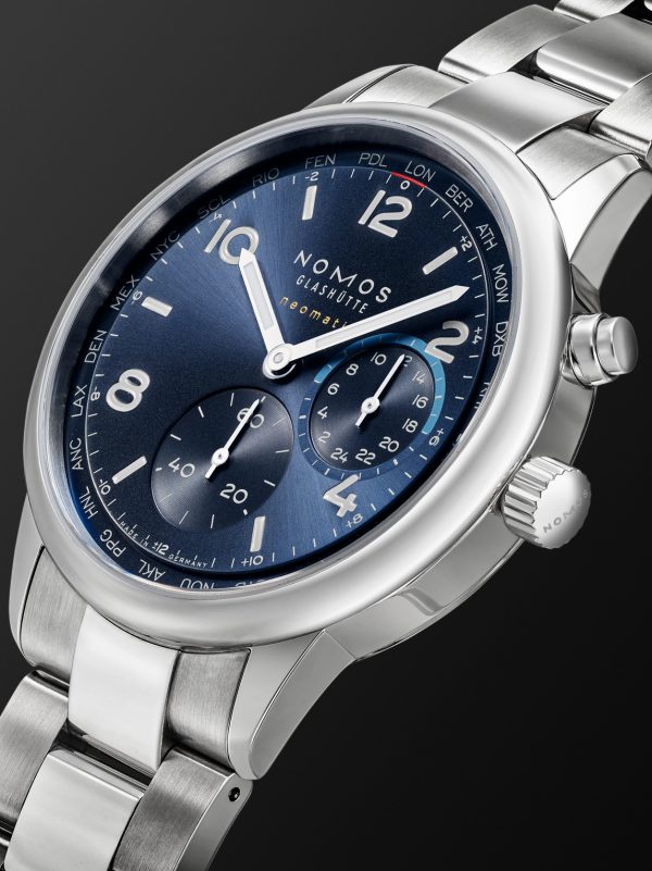 Club Sport Neomatik Worldtimer Blue Automatic 40mm Stainless Steel Watch, Ref. No. 790 - FR Club Sport Neomatik Worldtimer Blue Automatic 40mm Stainless Steel Watch, Ref. No. 790 - FR
