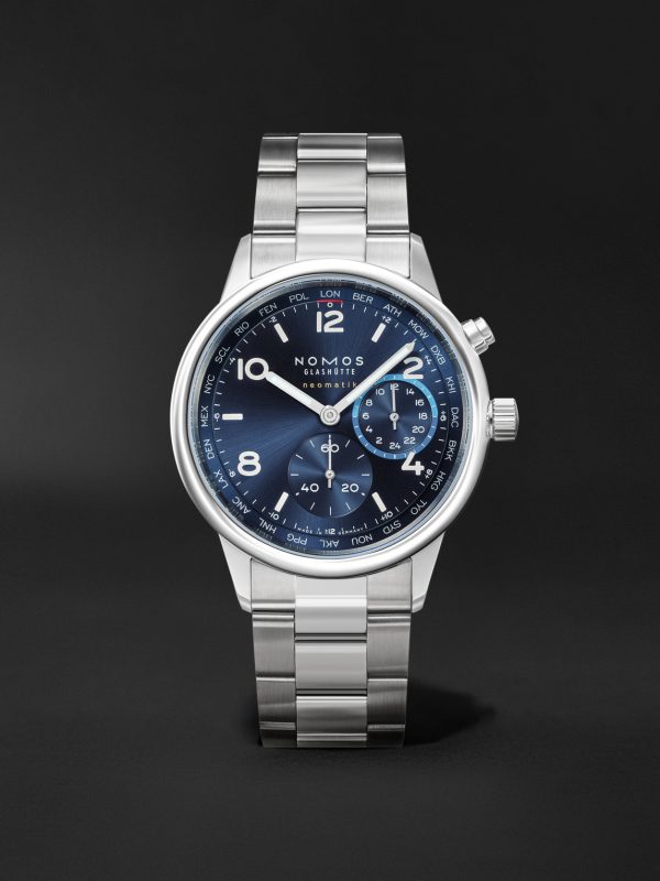 Club Sport Neomatik Worldtimer Blue Automatic 40mm Stainless Steel Watch, Ref. No. 790 Club Sport Neomatik Worldtimer Blue Automatic 40mm Stainless Steel Watch, Ref. No. 790