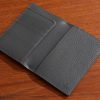 GG Supreme Monogrammed Coated-Canvas and Pebble-Grain Leather Passport Holder - E1