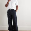 Logo-Embroidered Cotton-Blend Piqué Polo Shirt - OU