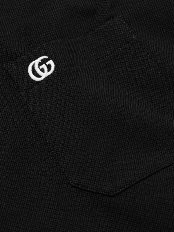 Lido Logo-Embroidered Stretch-Cotton Piqué Polo Shirt - CU Lido Logo-Embroidered Stretch-Cotton Piqué Polo Shirt - CU