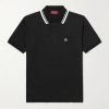 Lido Logo-Embroidered Stretch-Cotton Piqué Polo Shirt Lido Logo-Embroidered Stretch-Cotton Piqué Polo Shirt