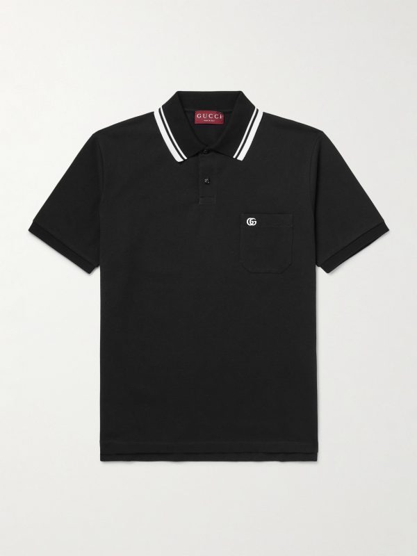 Lido Logo-Embroidered Stretch-Cotton Piqué Polo Shirt Lido Logo-Embroidered Stretch-Cotton Piqué Polo Shirt