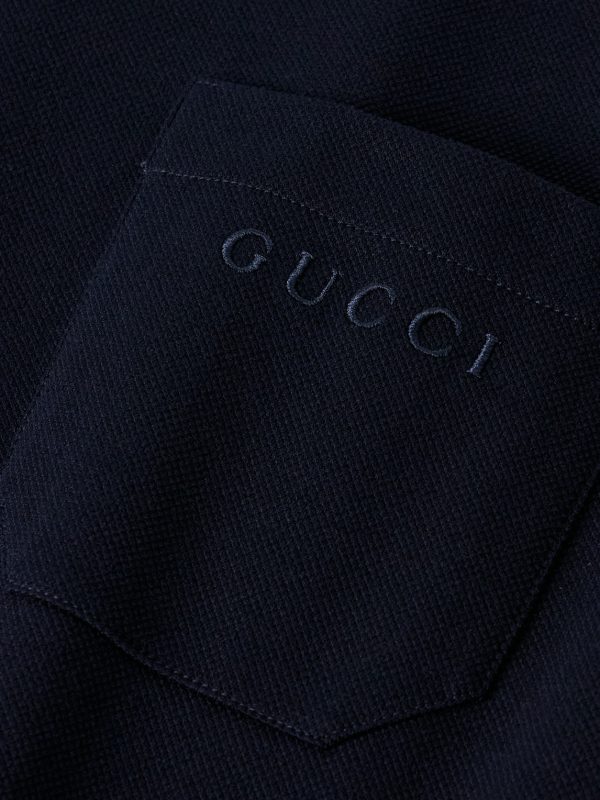Logo-Embroidered Cotton-Piqué Polo Shirt - CU