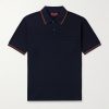 Logo-Embroidered Cotton-Piqué Polo Shirt